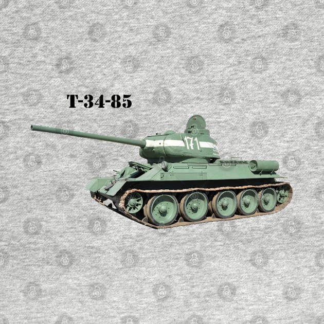 T-34-85 Medium Tank by Toadman's Tank Pictures Shop